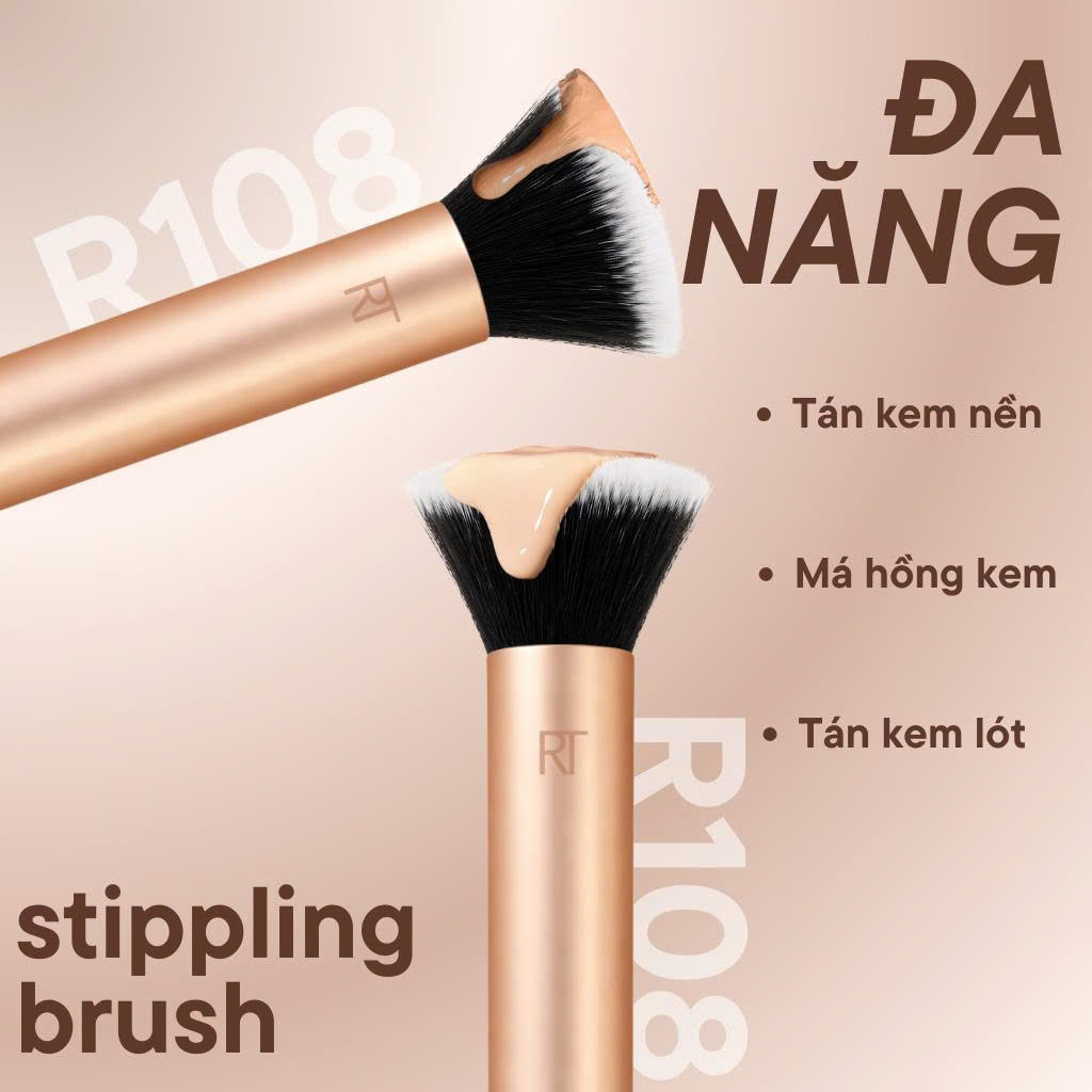  Cọ Tán Nền Đa Lớp RT Real Techniques Stippling Brush R108